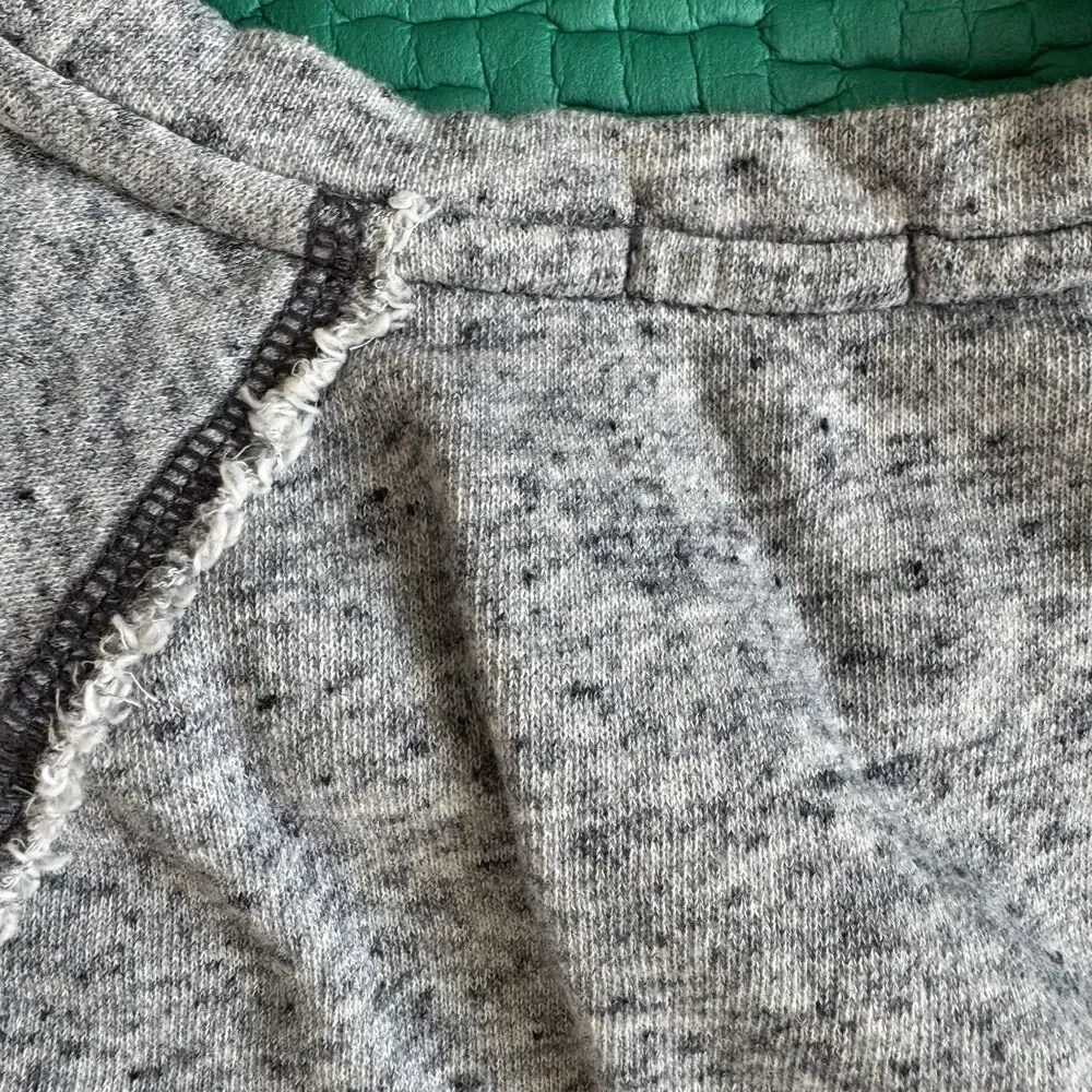 Vintage Y2K Gap Women's XL Gray Sweater Sweatshirt Dress Coastal Preppy Casual - Picture 13 of 14